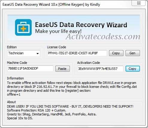 Codigo De Licenca Easeus Data Recovery Wizard Free